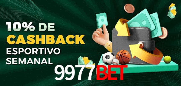 10% de bônus de cashback na 9977bet